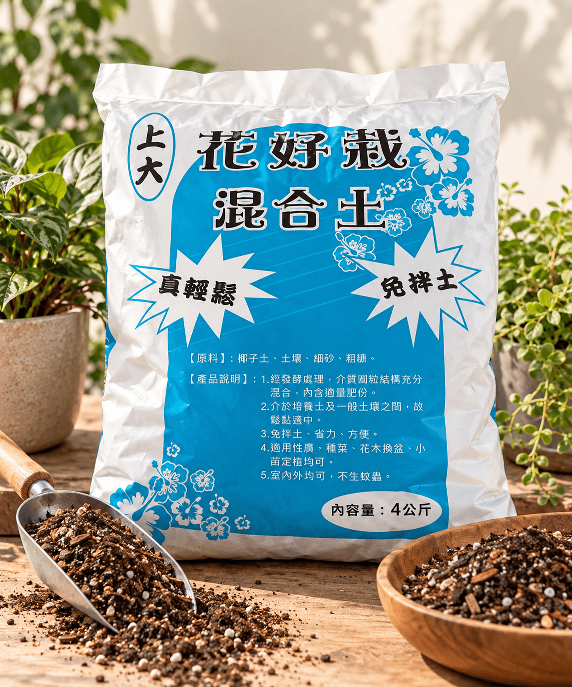 花好栽混合土|4kg